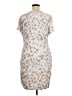 Express Animal Print Ivory Cocktail Dress Size XL - photo 2