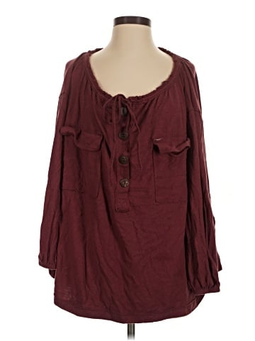 FP BEACH 3/4 Sleeve Blouse (view 1)