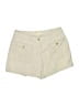 MICHAEL Michael Kors Solid Ivory Khaki Shorts Size 8 - photo 1