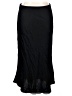 H&M 100% Viscose Solid Black Formal Skirt Size XL - photo 1