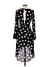 Story On 100% Polyester Polka Dots Black Casual Dress Size S - photo 2