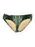 Derek Lam Animal Print Green Swimsuit Bottoms Size S - photo 1