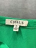 Chaus 100% Polyester Green 3/4 Sleeve Blouse Size 1X - photo 7