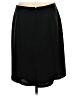 Talbots 100% Polyester Solid Black Formal Skirt Size 12 Petite - photo 2