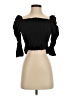 Episode Black 3/4 Sleeve Top Size S - photo 1