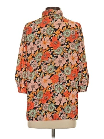 Smythe 3/4 Sleeve Blouse (view 2)
