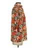Smythe Paisley Orange 3/4 Sleeve Blouse Size XS - photo 4