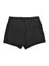 d.jeans Solid Black Denim Shorts Size 8 - photo 2