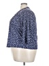 Lands' End Blue 3/4 Sleeve Blouse Size XXL - photo 5