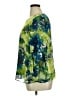 Kasper 100% Polyester Green 3/4 Sleeve Blouse Size XL - photo 5