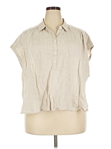 J.Crew Sleeveless Button-Down Shirt (view 1)