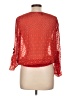 AGB Red 3/4 Sleeve Top Size L - photo 2