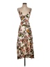 Assorted Brands Paisley Ivory Cocktail Dress Size P (petite) - photo 1