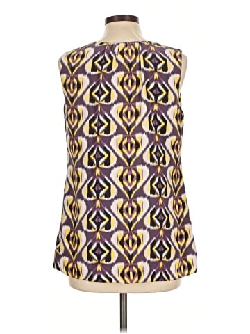 Tory Burch Sleeveless Silk Top (view 2)