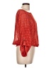 AGB Red 3/4 Sleeve Top Size L - photo 4