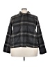 Banana Republic Plaid Brown Gray Coat Size XXL - photo 1