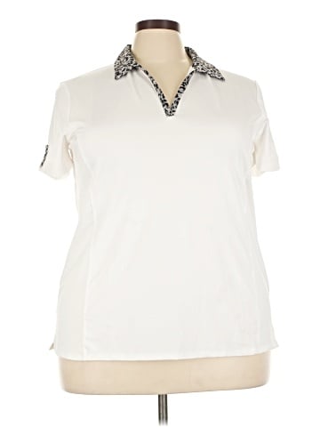 Zenergy by Chico's Short Sleeve Polo (view 1)