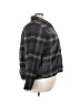 Banana Republic Plaid Brown Gray Coat Size XXL - photo 4