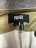 Paige 100% Polyurethane Tan Faux Leather Pants Size 2 - photo 7