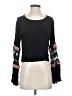 Hot & Delicious Black Long Sleeve Top Size S - photo 1