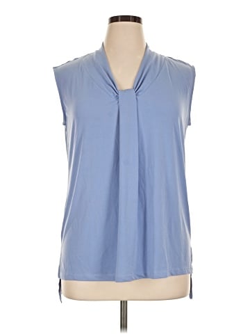 Dana Buchman Sleeveless Blouse (view 1)