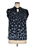 Elle Blue Sleeveless Blouse Size XL - photo 1
