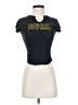 Eyeshadow Black Short Sleeve Top Size S - photo 1