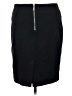 MICHAEL Michael Kors Solid Black Casual Skirt Size 8 - photo 2