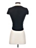 Eyeshadow Black Short Sleeve Top Size S - photo 2