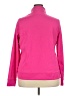 Kim Rogers 100% Polyester Color Block Pink Track Jacket Size 2X - photo 2