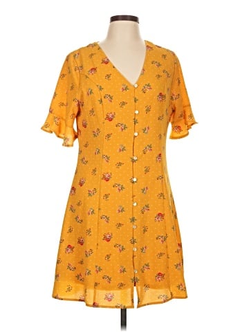 Blue Rain Casual Dress (view 1)