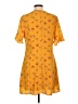 Blue Rain Yellow Casual Dress Size L - photo 2