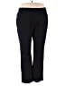 Karen Scott Sport Solid Black Active Pants Size 2X - photo 1