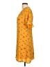 Blue Rain Yellow Casual Dress Size L - photo 5