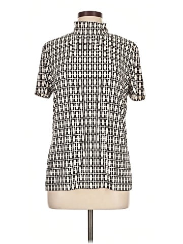Anne Klein Short Sleeve Blouse (view 1)