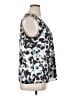 Liz Claiborne 100% Polyester Silver Sleeveless Blouse Size XL - photo 4