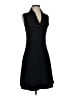 Three Dots 100% Cotton Solid Black Casual Dress Size S - photo 1