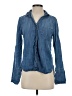 Cloth & Stone Blue Long Sleeve Blouse Size S - photo 1