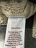 Jones & Co 100% Cotton Tan Pullover Sweater Size S - photo 8
