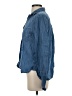 Cloth & Stone Blue Long Sleeve Blouse Size S - photo 5