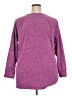 Danskin Now 100% Polyester Purple Pullover Sweater Size 2X - photo 2