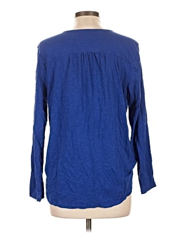 Caslon Long Sleeve Blouse (view 2)