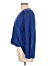Caslon 100% Cotton Blue Long Sleeve Blouse Size L - photo 5