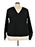 MICHAEL Michael Kors Black Long Sleeve Blouse Size 3X - photo 1