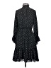 Donna Morgan 100% Polyester Polka Dots Black Casual Dress Size 2 - photo 1