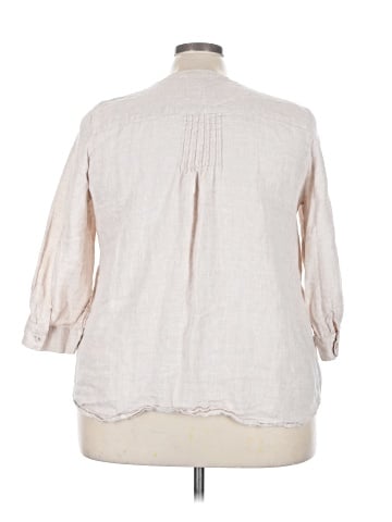 Coldwater Creek 3/4 Sleeve Button-Down Shirt (view 2)