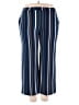 Susan Graver Stripes Blue Casual Pants Size M - photo 1