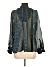 Gretchen Scott Designs 100% Polyester Green Long Sleeve Blouse Size L - photo 2