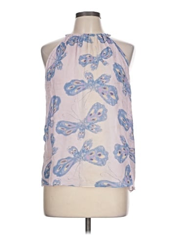 Diane von Furstenberg Sleeveless Silk Top (view 1)