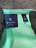 Kaari Blue Solid Teal Casual Dress Size S - photo 7